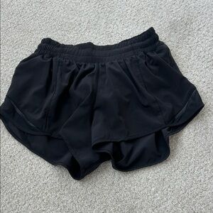Lululemon Athletica Black Running Shorts